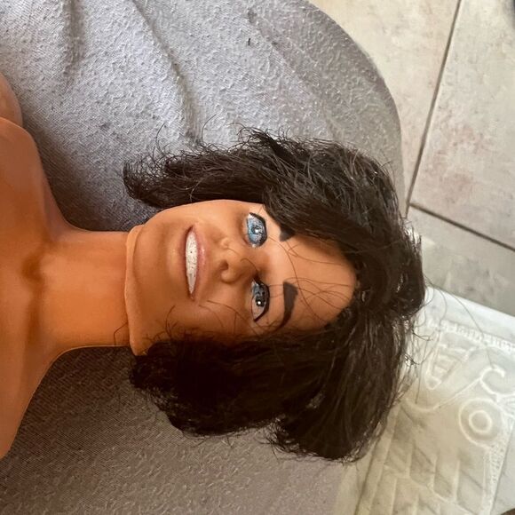 Vintage Ken Mattel Doll Rooted Brown Mod Hair 1968 adjustable waist & hands - Picture 1 of 7